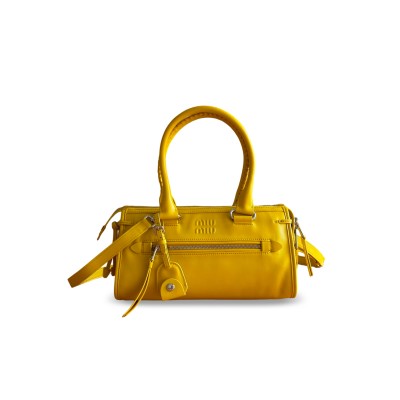 MIU MIU LEATHER HANDBAG 5BA332 (30*15*10cm) MIU MIU LEATHER HANDBAG 5BA332 (30*15*10cm)